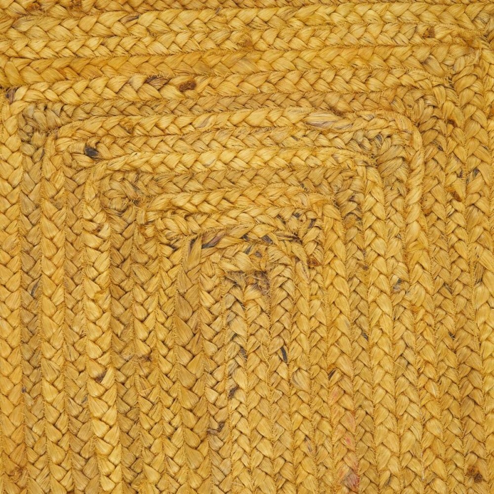 Teppich Gelb Jute 170 x 70 cm