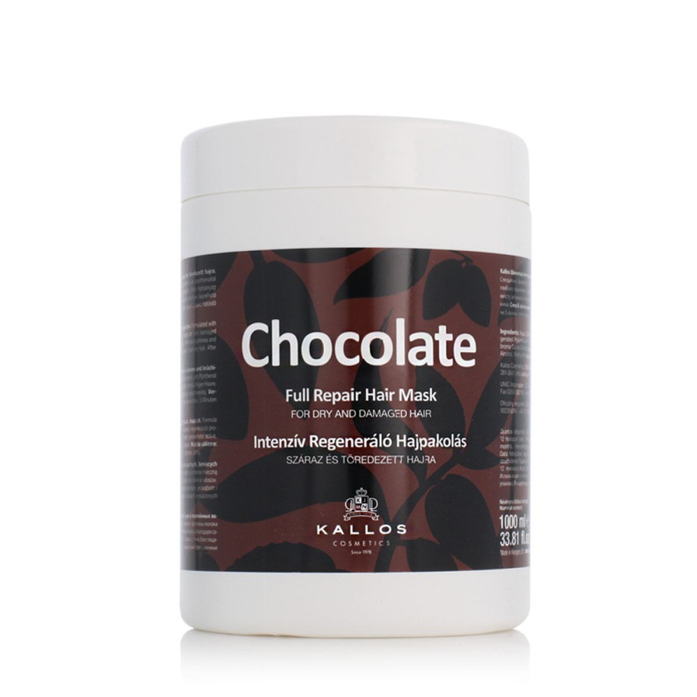 Restorative Hair Mask Kallos Cosmetics Chocolate 1 L