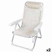 Folding Chair Aktive Ibiza 48 x 90 x 60 cm (2 Units)