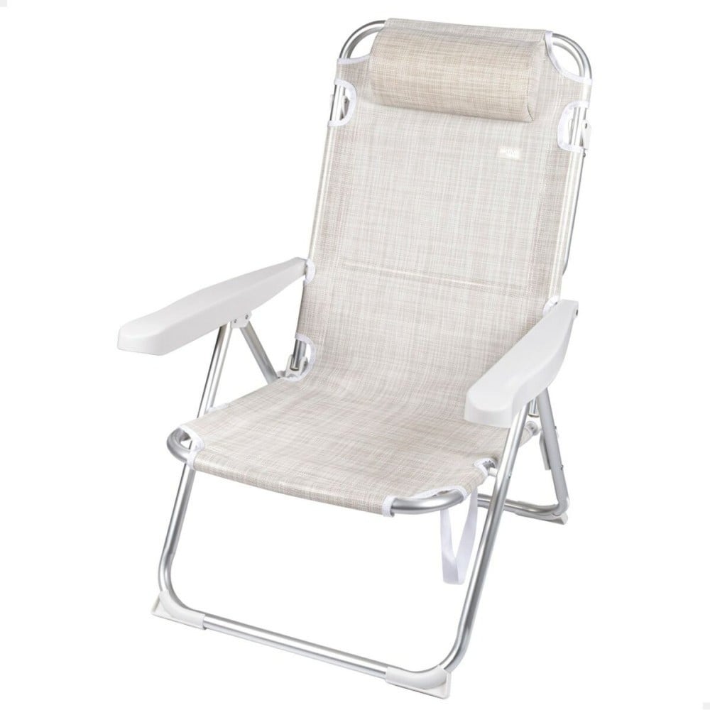 Folding Chair Aktive Ibiza 48 x 90 x 60 cm (2 Units)