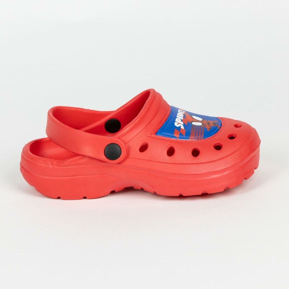 Beach Sandals Spidey Red