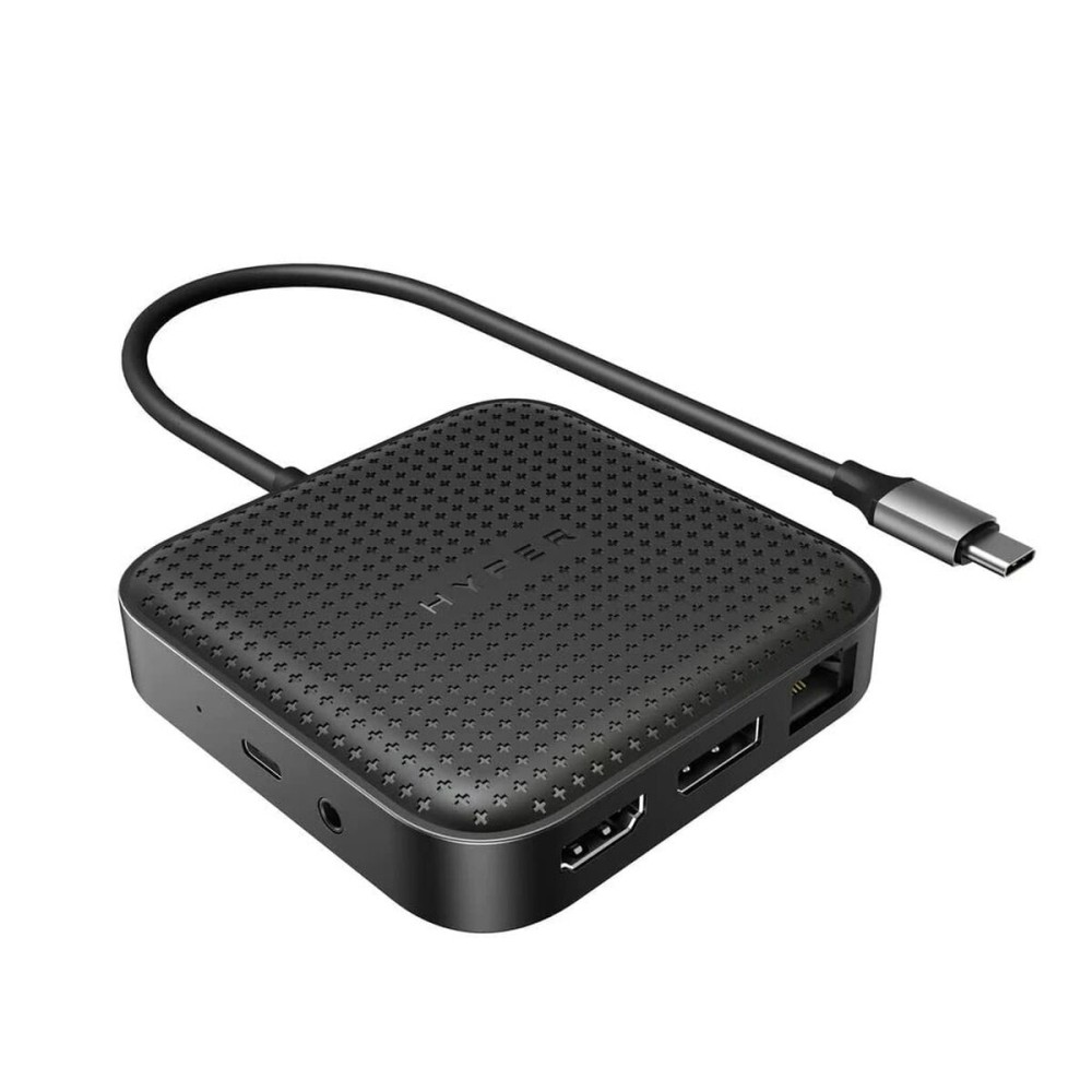 USB Hub Hyper HD583-GL Black 100 W