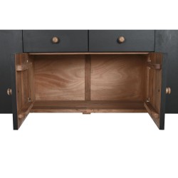 Sideboard DKD Home Decor 177 x 38 x 75 cm Natural Black Wood