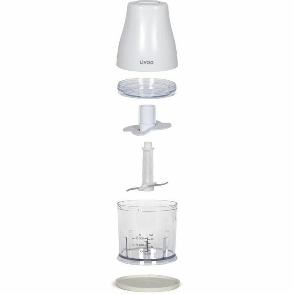 Mincer Livoo Chopper White 400 W Stainless steel