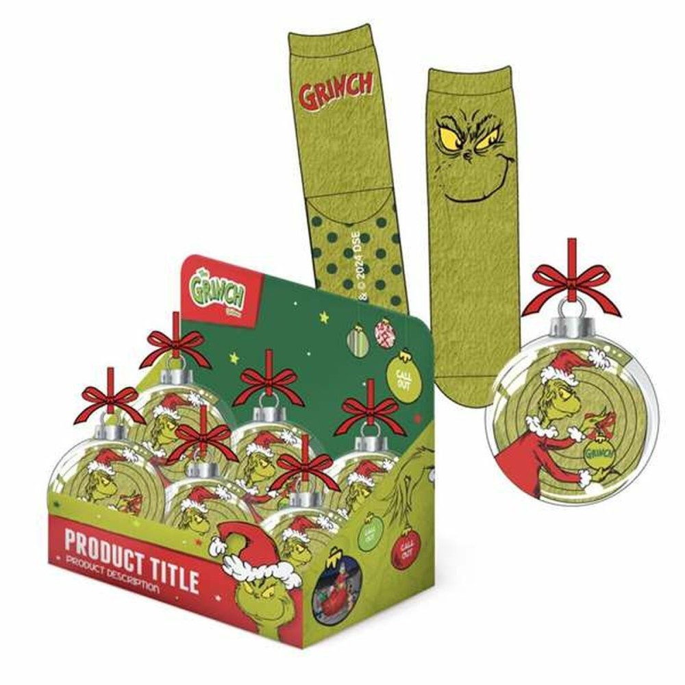 Socks The Grinch 38-45