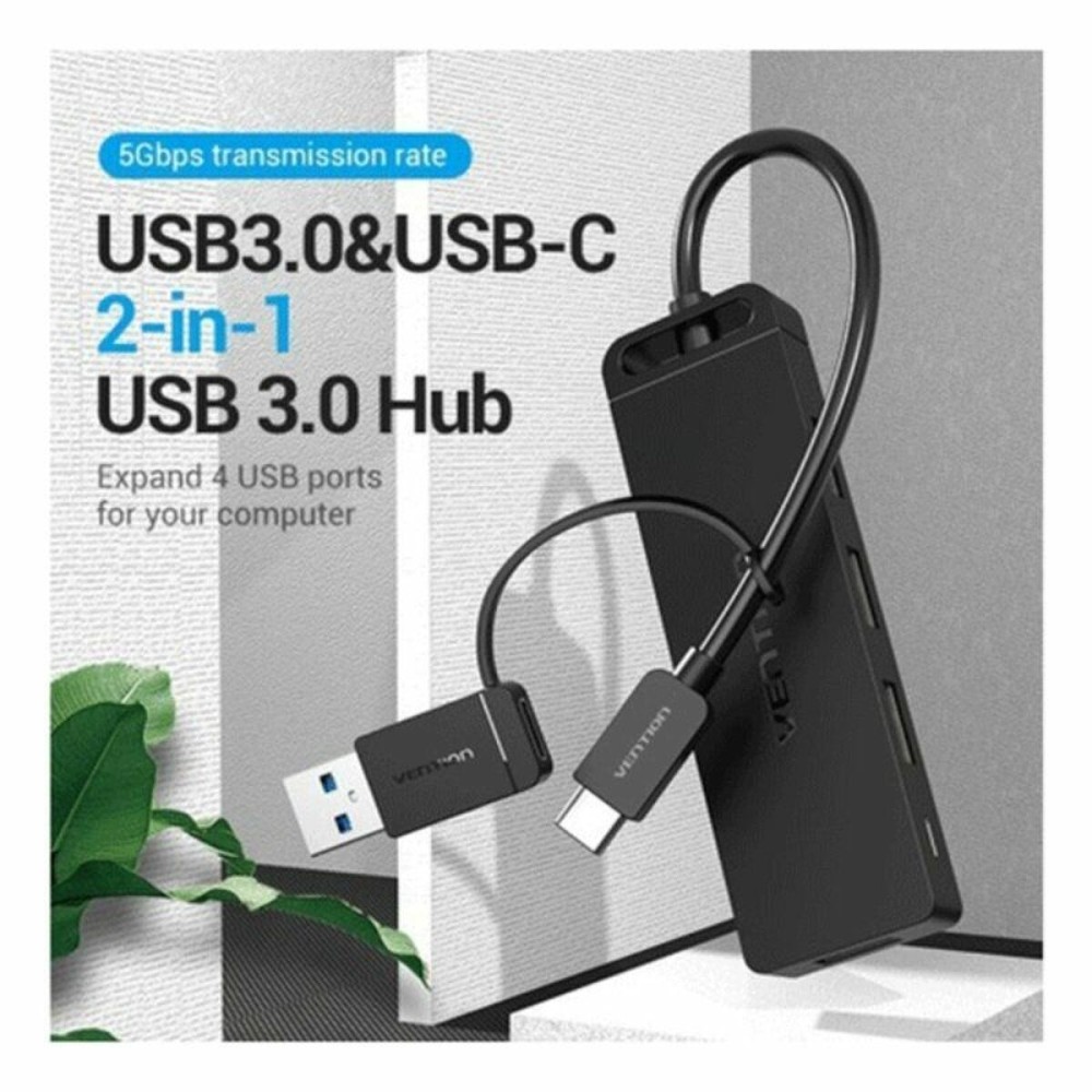 Hub USB Vention CHTBB Schwarz