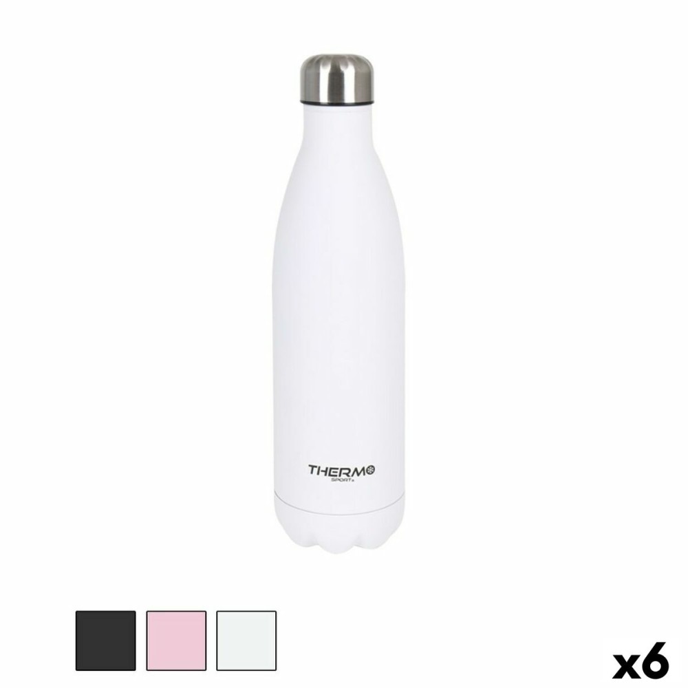 Thermosflasche ThermoSport Soft Touch 750 ml (6 Stück)