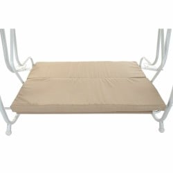 Bench DKD Home Decor Beige Swing Polyester Steel (210 x 120 x 164 cm)