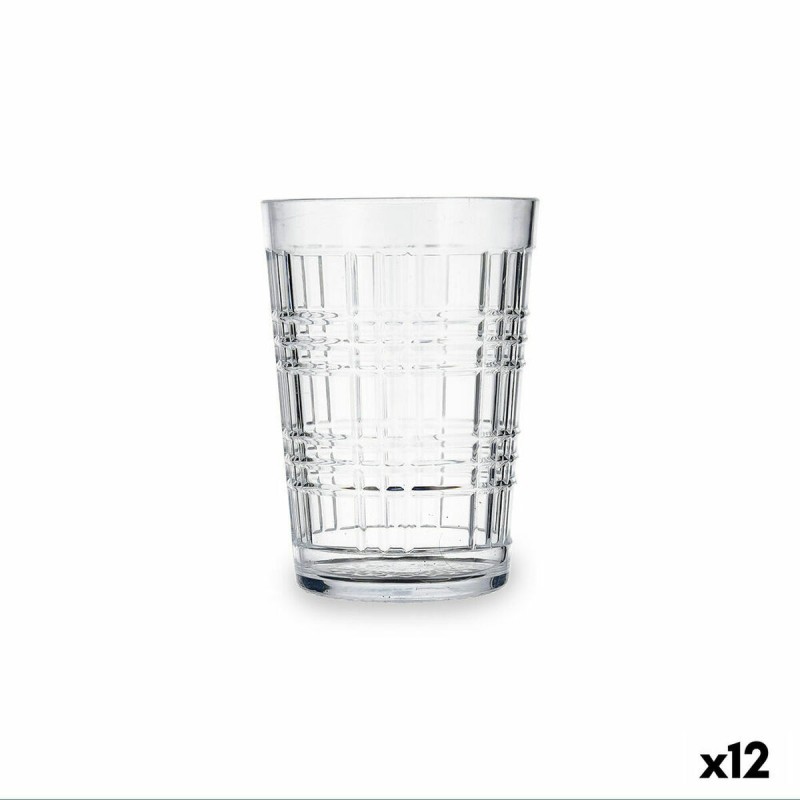 Verre Quid Viba Transparent Plastique 450 ml (12 Unités) (Pack 12x)