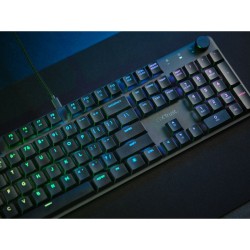 Tastatur Trust GXT 866 TORIX Schwarz Qwerty US