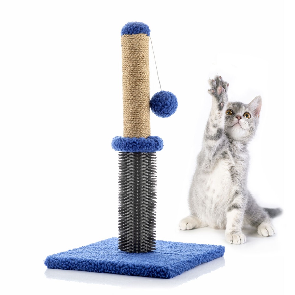 Griffoir Massant avec Balle pour Chat Miausage InnovaGoods