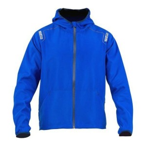 Jacke für Erwachsene Sparco Stopper Blau