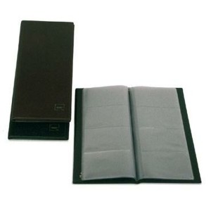 Card Holder Grafoplas PVC Black 29 x 14 cm