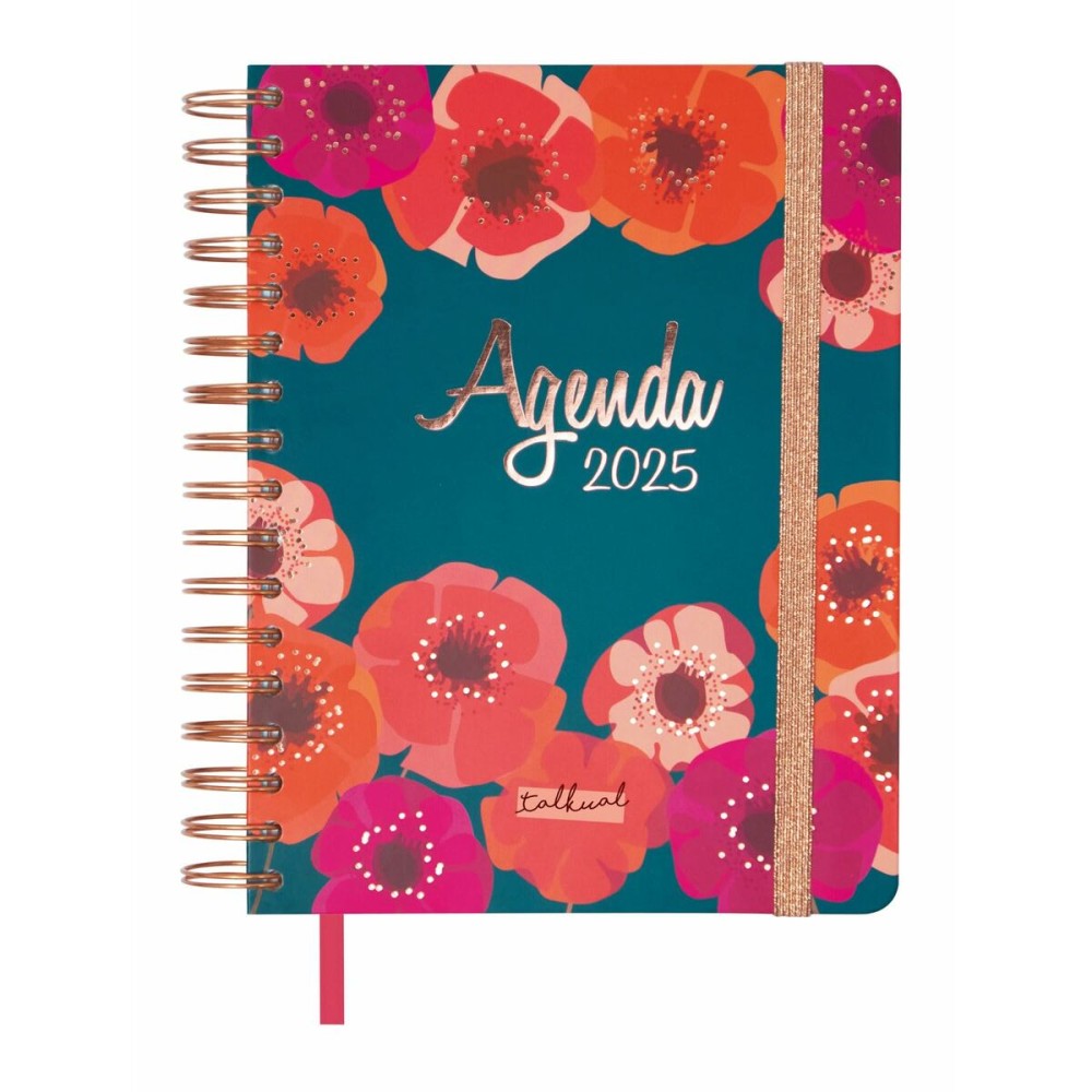 Diary Finocam TALKUAL Quarto 15,5 x 21,7 cm 2025