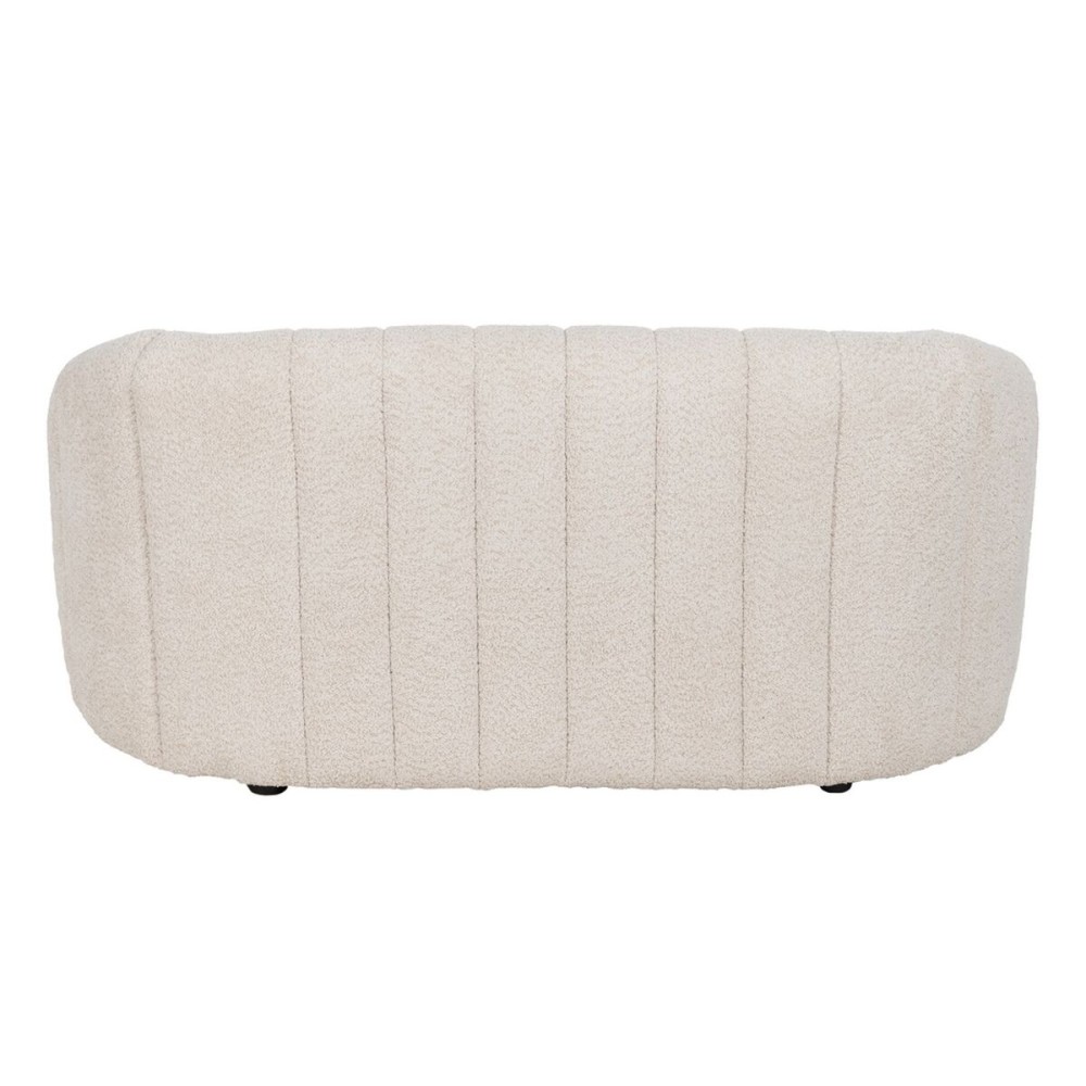 Sofa Beige Polyester Iron 146 x 84 x 66 cm