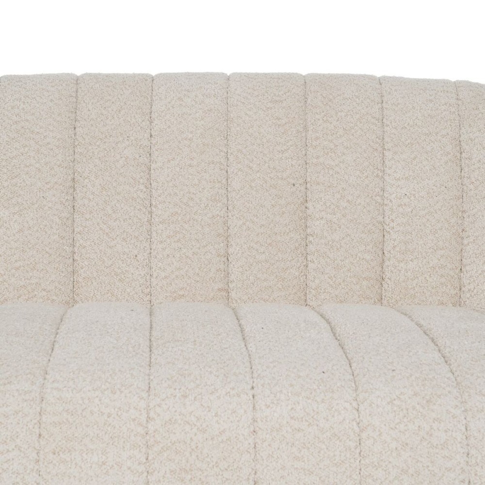 Canapé Beige Polyester Fer 146 x 84 x 66 cm