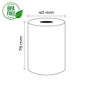 Thermal Paper Roll 79X40 8U BPA