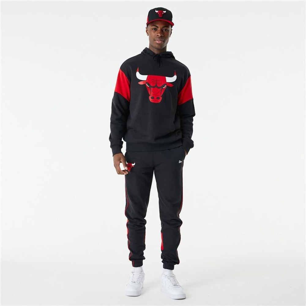 Sweat à capuche unisex New Era NBA Colour Insert Chicago Bulls Noir