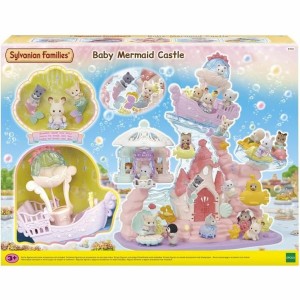 Spielzeug-Set Sylvanian Families Babie Mermaid Castle Kunststoff