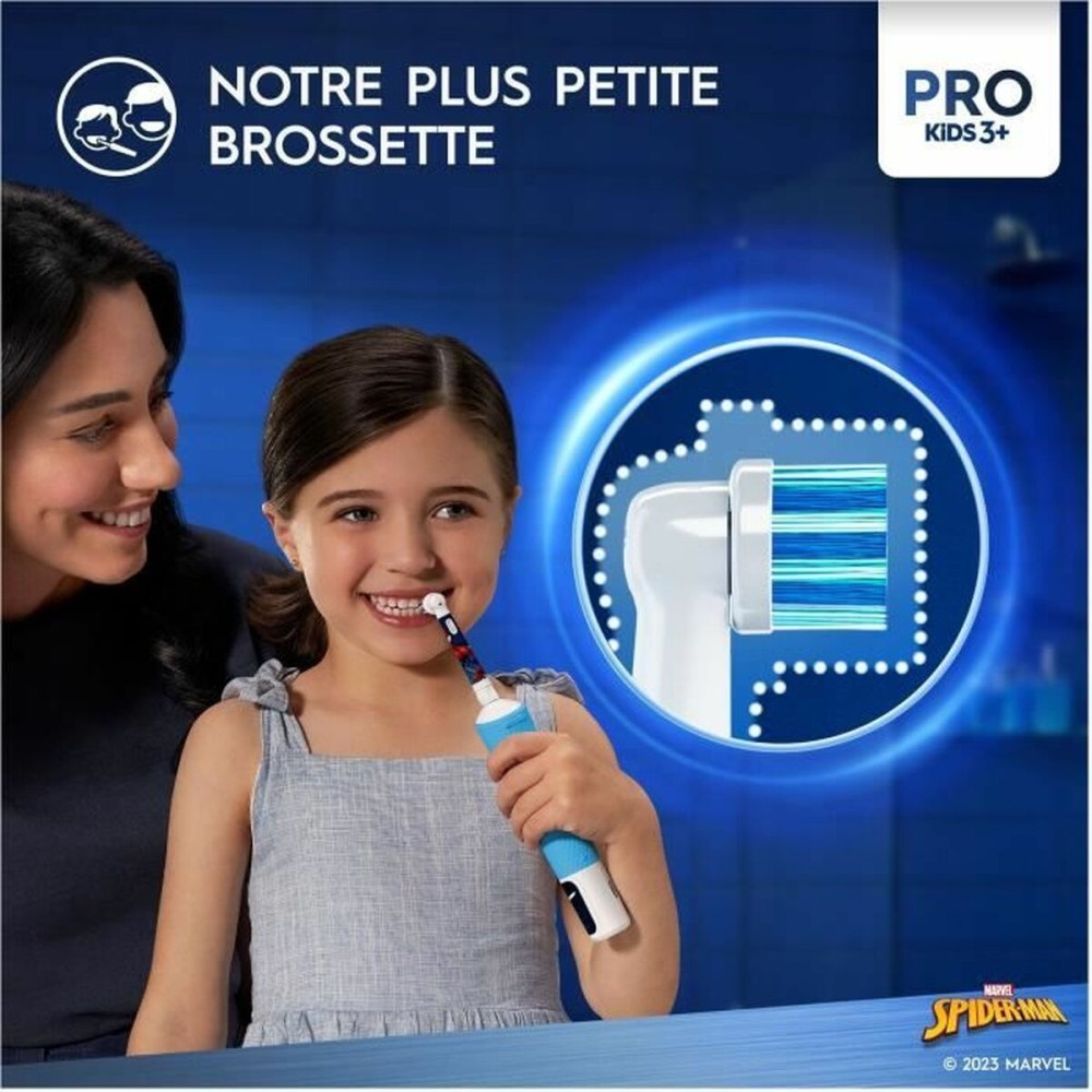 Electric Toothbrush Oral-B D100 KIDS Blue Multicolour