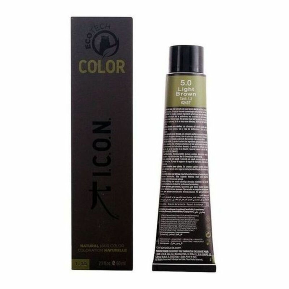 Permanent Dye Ecotech Color I.c.o.n. Ecotech Color Nº 9.0-rubio muy claro 60 ml