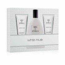 Women's Perfume Set Aire Sevilla White Musk EDT 3 Pieces