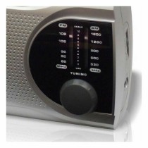 AM/FM-Radio Haeger PR-BIB.004B Grau