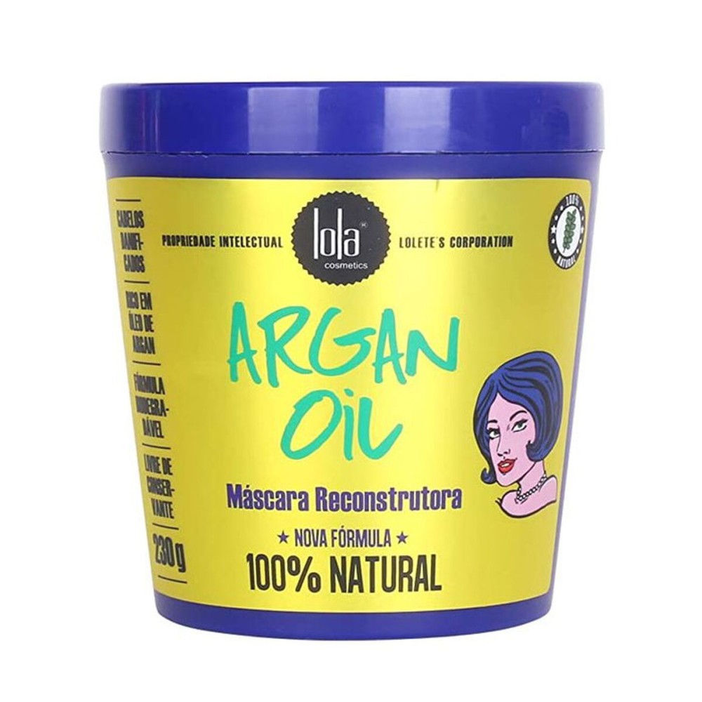 Masque réparateur pour cheveux Lola Cosmetics Argan Oil 230 g