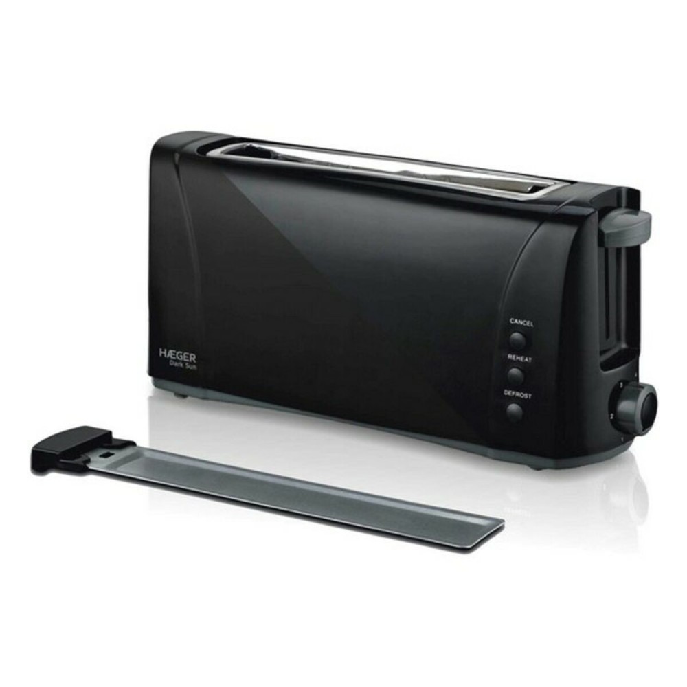 Toaster Haeger TO-100.007A 1000 W Schwarz