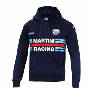 Sweat à capuche Sparco Martini Racing Blue marine