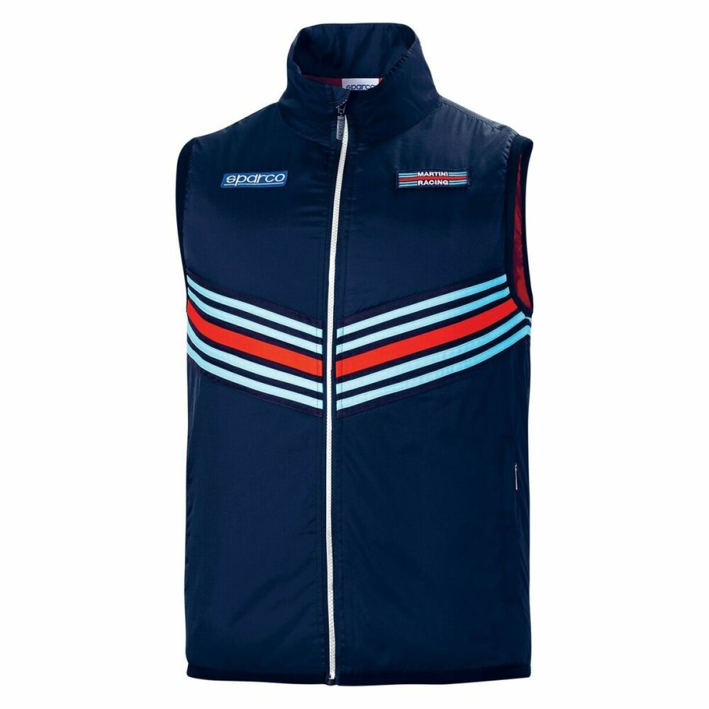 Gilet de Sport Unisexe Sparco Martini Racing Blue marine (XL)