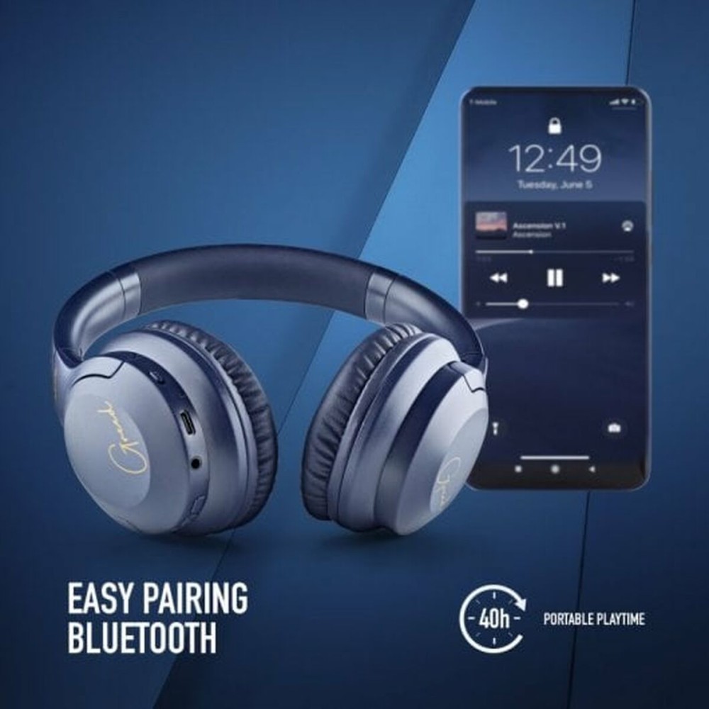 Headphones with Microphone NGS ARTICAGREEDBLUE Blue