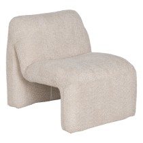 Armchair Beige Wood 62 x 86 x 69 cm