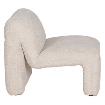 Fauteuil Beige Bois 62 x 86 x 69 cm