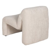 Fauteuil Beige Bois 62 x 86 x 69 cm