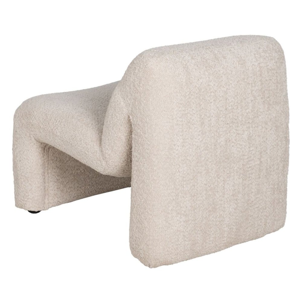 Armchair Beige Wood 62 x 86 x 69 cm