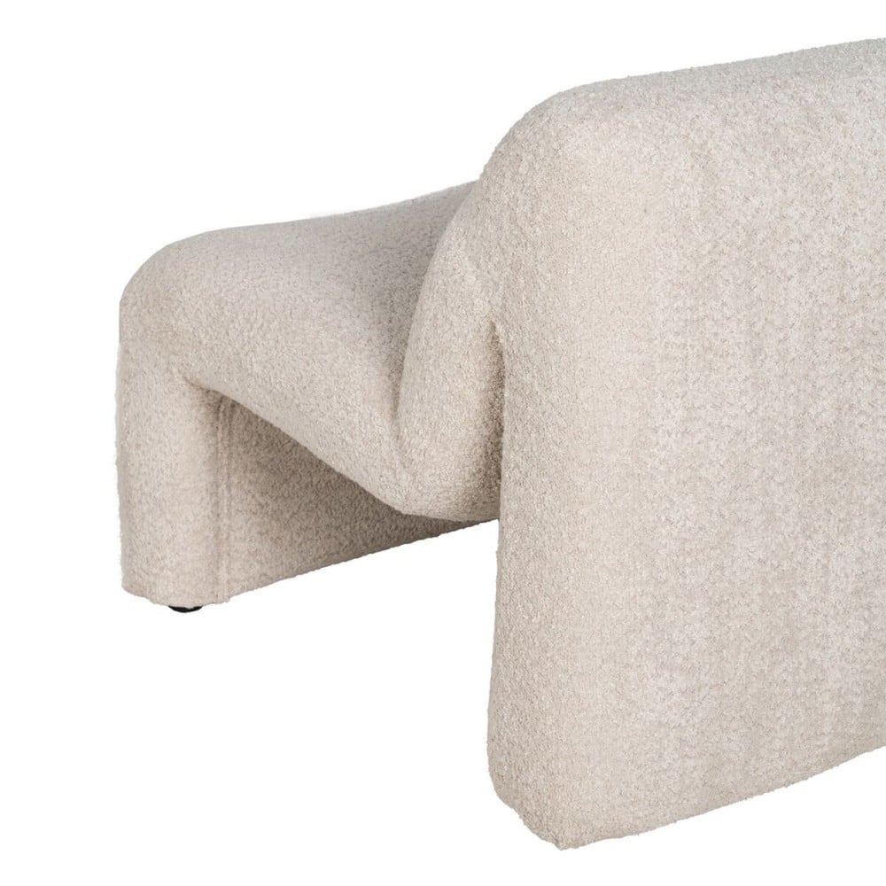 Fauteuil Beige Bois 62 x 86 x 69 cm