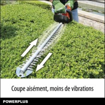 Taille-haie Powerplus 67 cm 40 V