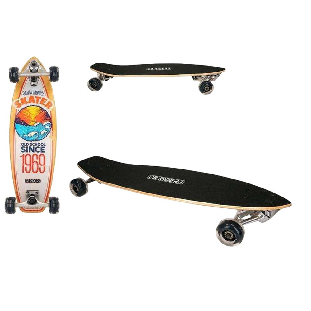 Skateboard Colorbaby Santa Monica Skater Wood 74 x 22 cm