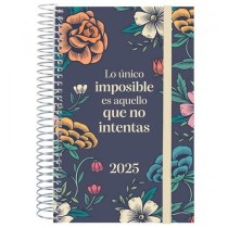 Agenda Finocam DESIGN COLLECTION 11,7 x 18,1 cm 2025 Floral