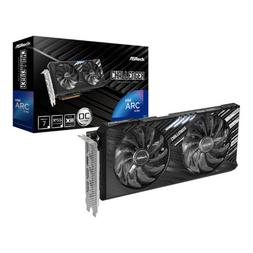 Graphics card ASRock A750 CHALLENGER SE 8GB OC ARC A750 GDDR6