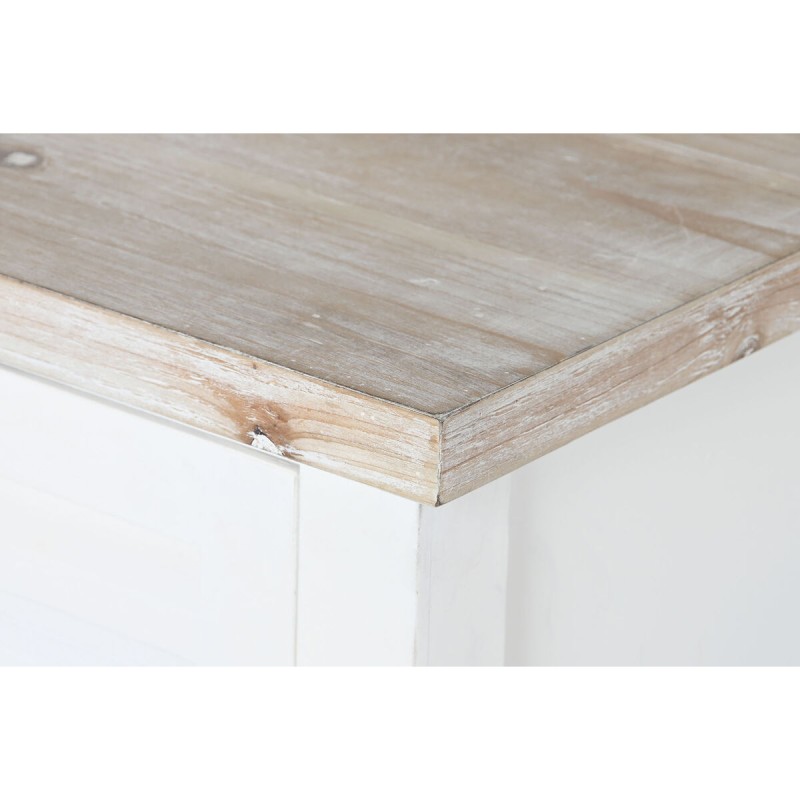 Anrichte DKD Home Decor Weiß Tanne Holz MDF 130 x 40 x 80 cm