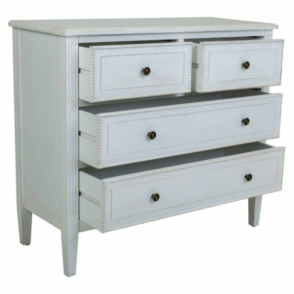 Chest of drawers Alexandra House Living White Fir wood MDF Wood 36 x 75 x 85 cm