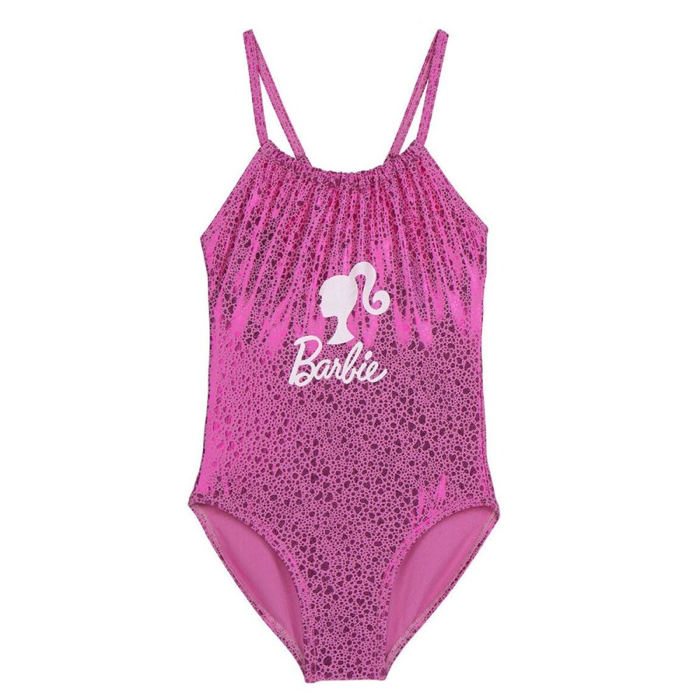 Maillot de Bain Fille Barbie Rose