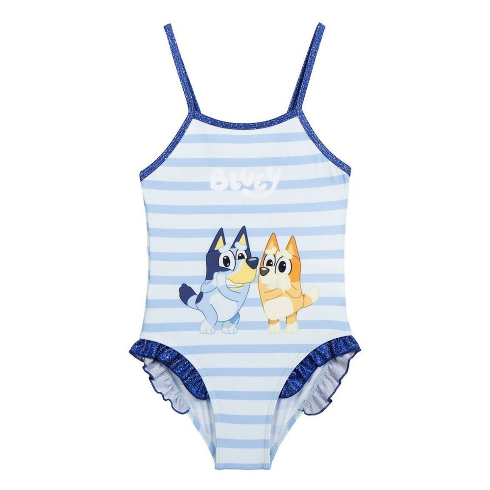 Maillot de Bain Fille Bluey Bleu clair