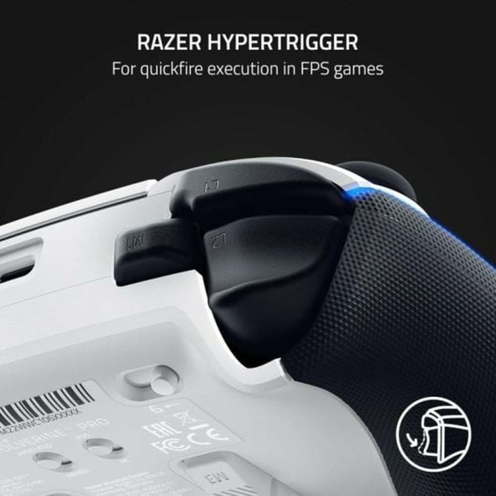 Contrôle des jeux Razer Blanc PlayStation 5 Bluetooth