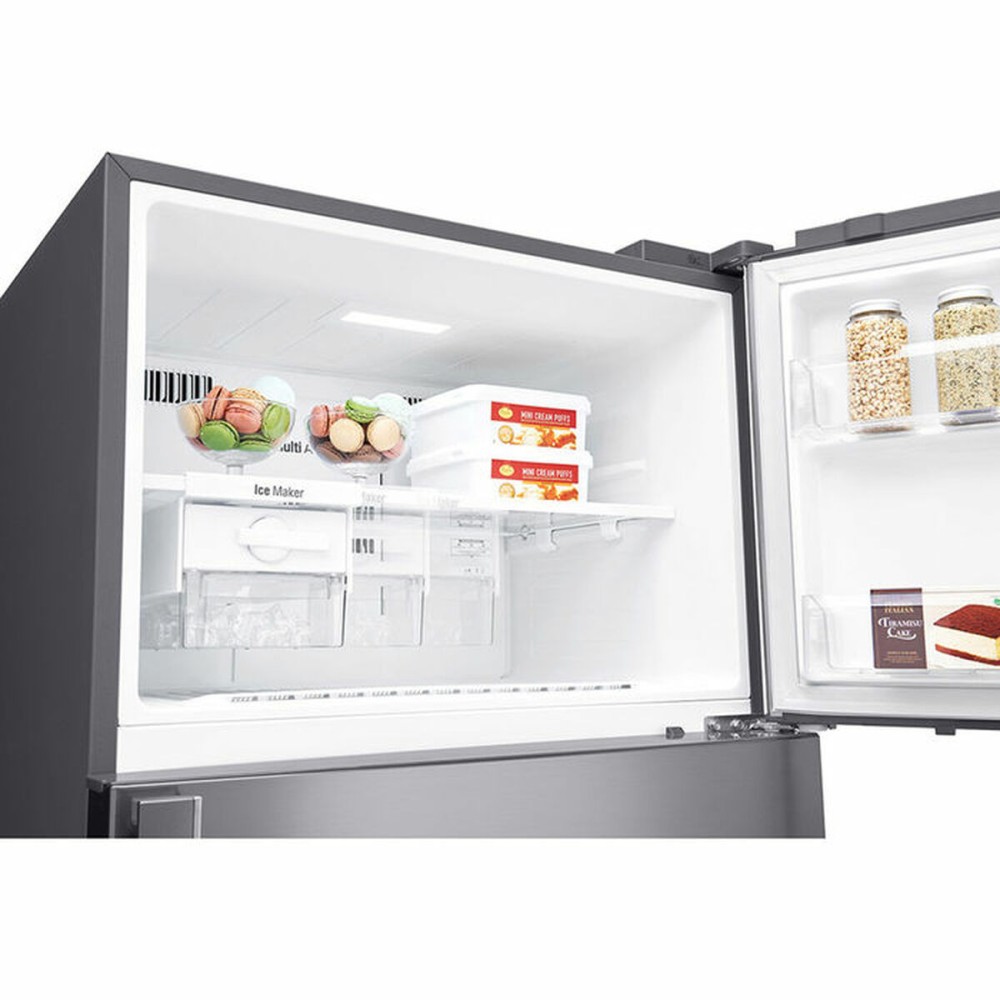 Combined Refrigerator LG GTF916PZPED 184 630 L Steel Platinum