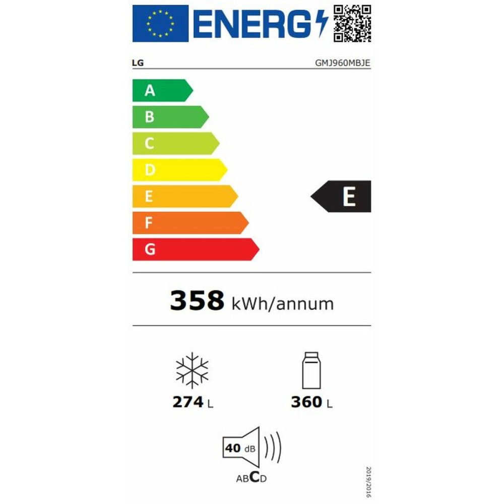 Réfrigérateur américain LG GMJ960MBJE  179