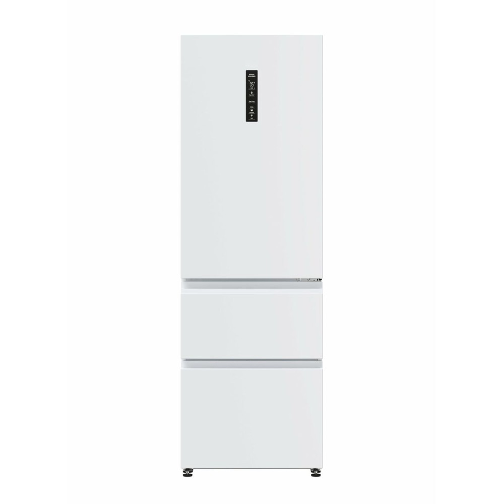 Combined Refrigerator Haier HTR5618ENPW 185 White