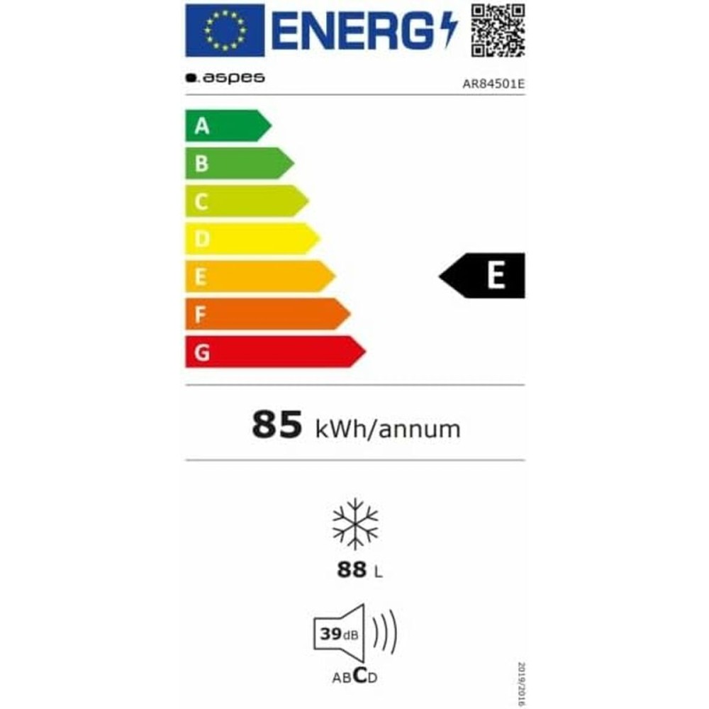 Kühl-Gefrierkombination Aspes AR84501E     85